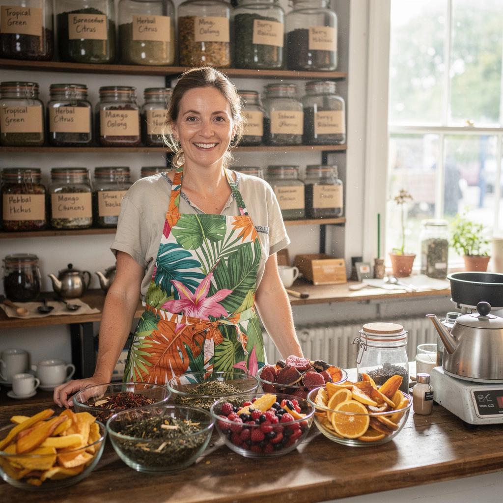 Raminanti arbatos ceremonija gamtoje, kuri skatina širdies sveikatą.